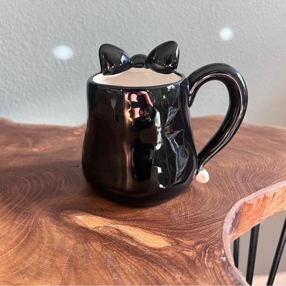 Douglas Harris Cat Mug & Saucer - Picture 4 of 7